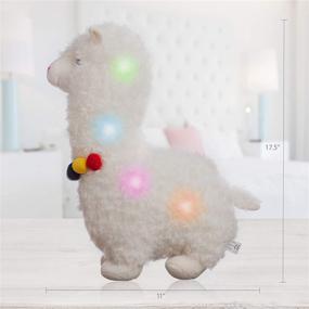 img 3 attached to 🦙 Llama Plush Toy - Llama Gifts for Women - Party Alpaca Pillow with LED Lights - Alpaca Gift