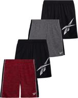 reebok boys athletic shorts performance logo