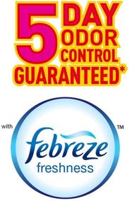 img 2 attached to 🗑️ Glad Kitchen Pro Drawstring Kitchen Bags, Large Size, 30 Count, Fresh Clean Scent with Febreze Freshness