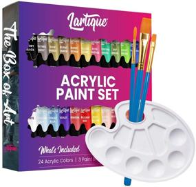 img 4 attached to Lartique Acrylic Paint Artists Beginners