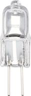 💡 cbconcept 10xg412v10w g4 jc halogen light bulb, 10-watt, 12-volt, pack of 10 bulbs logo
