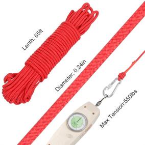 img 3 attached to MHDMAG Magnet Fishing Rope: Versatile Nylon Mooring Line for Commercial, Crafting and Towing Needs
