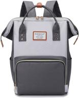 🎒 sowaovut laptop backpack 15 inch: stylish & waterproof, ideal for business, travel, school – perfect choice for women and students logo