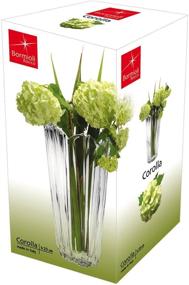 img 1 attached to 🌼 Bormioli Rocco Corolla Flower Vase - Gift Boxed for Enhanced SEO