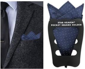 img 2 attached to 🎩 Squares Accessories: Tuxedos Jackets with an Array of Men's Handkerchief Accessories