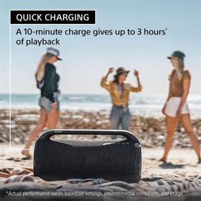 img 2 attached to 🔊 Sony SRS-XG500 X-Series: Ultimate-Party-Portable Bluetooth Speaker with IP66 Water-Resistance and 30 Hour Battery Life