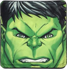 img 3 attached to Hulk Marvel Decorative Pillow Cover by Jay Franco: A Power-packed Marvel Accent to Transform Your Space