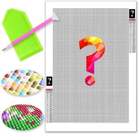 img 4 attached to 🎨 Rovepic 5D Random Mystery Diamond Painting Kits: Uncover Mesmerizing DIY Surprise Art with Rhinestone Cross Stitch, Perfect for Home Wall Decorations - 30x40cm35x35cm