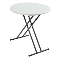 iceberg 65493 round multi-purpose table: compact and versatile 2-foot design logo