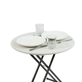 img 2 attached to Iceberg 65493 Round Multi-Purpose Table: Compact and Versatile 2-Foot Design