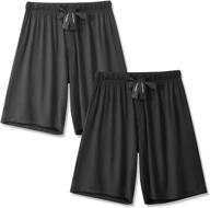 comfort in style: david 🩳 archy bamboo shorts for men's lounge clothing logo