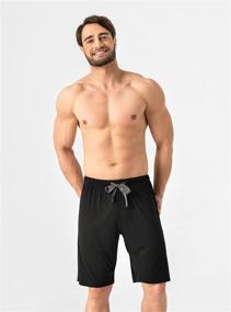 img 3 attached to Comfort in Style: David 🩳 Archy Bamboo Shorts for Men's Lounge Clothing