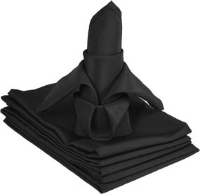 img 3 attached to 🍽️ Premium Quality TableLinensforLess 20X20 Hemmed SimplyPoly Napkins - Perfect for Special Occasions and Everyday Use