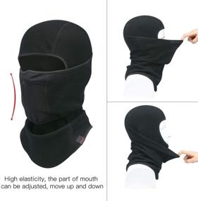 img 3 attached to Balaclava Weather Thermal Snowboard Motorcycling