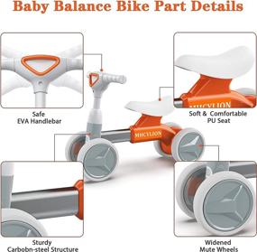 img 2 attached to Balance Toddler Bicycle Children Birthday Sports & Fitness