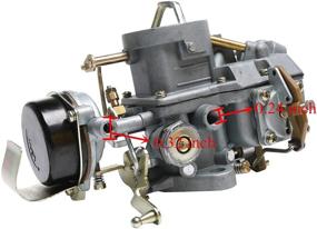 img 2 attached to 🔥 Premium Autolite Carburetor: Ideal Fit for 1963-1969 Ford 1100 Mustangs with 6 Cyl 170 &amp; 200 Engines