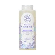 🛁 the honest company ultra dreamy calming lavender bubble bath: naturally derived botanicals, lavender scent, 12 fluid ounces logo