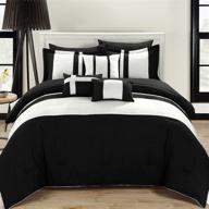 🌟 black queen chic home 10-piece fiesta bed-in-a-bag comforter set - enhanced seo logo