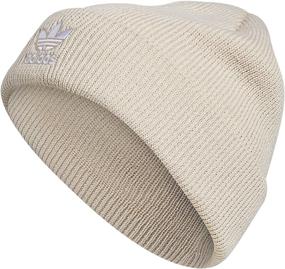 img 4 attached to 🧢 Stay Stylish and Warm with adidas Originals Women's Trefoil Beanie