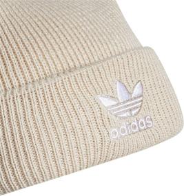 img 2 attached to 🧢 Stay Stylish and Warm with adidas Originals Women's Trefoil Beanie