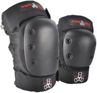 triple eight park skateboarding protection set featuring kp 22 knee pads and ep 55 elbow pads логотип