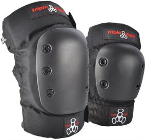 img 4 attached to Triple Eight Park Skateboarding Protection Set featuring KP 22 Knee Pads and EP 55 Elbow Pads