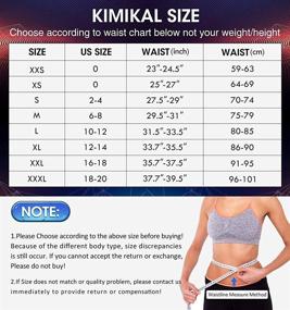 img 2 attached to Kimikal Trainer Everyday Workout Trimmer Women's Clothing