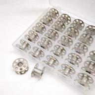 🧵 honeysew metal bobbins with clear box for bernina (25pcs) – high-quality replacement bobbins logo