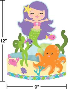 img 2 attached to 🐝 Honeycomb Mermaid Friends Centerpiece: Perfect for Table Decoration