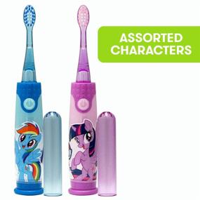 img 3 attached to 🦷 Optimized Kids Toothbrush - My Little Pony, with Firefly Light &amp; Sound