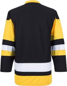 img 2 attached to 🏒 EALER H900 Series Ice Hockey League Team Color Blank Practice Jersey: Versatile, Breathable Fabric for Junior to Senior Players