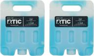 rtic ice pack - refreezable and reusable cooler ice packs, break-resistant design (2 pack) логотип