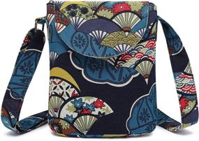 img 4 attached to 👜 Женская сумка-хобо с плечами и кроссбоди OPQRSTU - Стильная сумка и кошелек для женщин