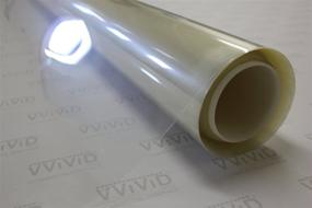 img 2 attached to 🪟 12 Mil Clear Safety Anti-Shatter Film Window Protection Vinyl - VViViD (1.5ft x 5ft)