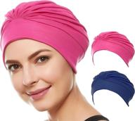 beemo womens bathing turban polyester sports & fitness logo