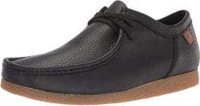 img 4 attached to Черные кожаные мокасины Clarks Shacre: Улучшенное SEO-дружественное название продукта