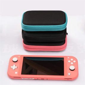 img 1 attached to 🎮 Black Butterfox 32 Switch Game Case - Nintendo Switch Game Card and SD Memory Card Storage Holder