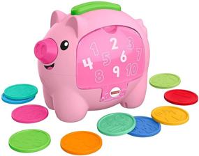 img 4 attached to 🐷 Fisher-Price Laugh & Learn Count Rumble Piggy Bank