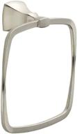 🛁 stylish and convenient delta sawyer satin nickel wall mount towel ring: organize your bathroom with elegance logo