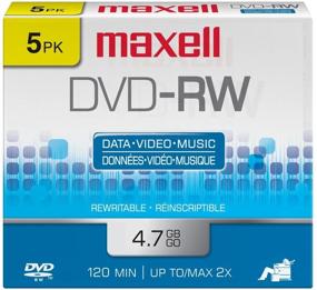 img 1 attached to 📀 Maxell DVD-RW Disc 635125