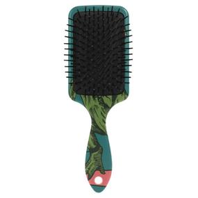 img 3 attached to Dinosaur Brush Plastic Detangler Women