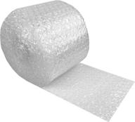 optimal protection: medium bubble roll clear wide - ideal for packaging and shipping logo