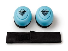 img 1 attached to Наушники для детей Hush Gear с шумоподавлением: снижение звука на 28,6 дБ, регулируемая эластичная повязка для надежной и комфортной посадки - синие
