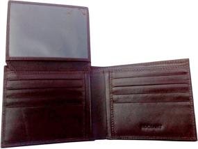 img 1 attached to 🐮 Premium Bdgiant Trifold Cowhide Leather Window Brown: Exquisite Design and Supreme Quality