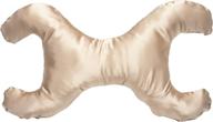 🛌 la petite pillow with satin champagne case for enhanced facial support - save my face логотип