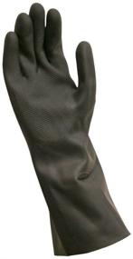 img 1 attached to 🧤 Large Grease Monkey Neoprene Long Cuff Gloves: Ideal for Dishwashing, Car Cleaning, Chemical Handling, or Enhanced Grip