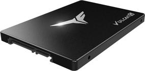 img 1 attached to 💪 TEAMGROUP T-Force Vulcan G 1TB SSD: SLC Cache, 3D NAND, SATA III, R/W Speed up to 550/500 MB/s