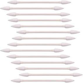 img 4 attached to 🔍 Pangda Swabs Tipped Applicator - Double Tipped with Cardboard Handles: 400 Pieces (Double-Pointed Tips)