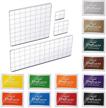 pieces vibrant washable acrylic stamping logo
