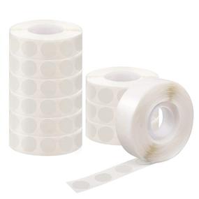 img 4 attached to 🎈 5000 PCS Glue Dots Tape for Scrapbook, Party, and Wedding Decoration - Double Sided Adhesive Dots with Removable Glue - 10 Rolls of Glue Point Balloon Glue